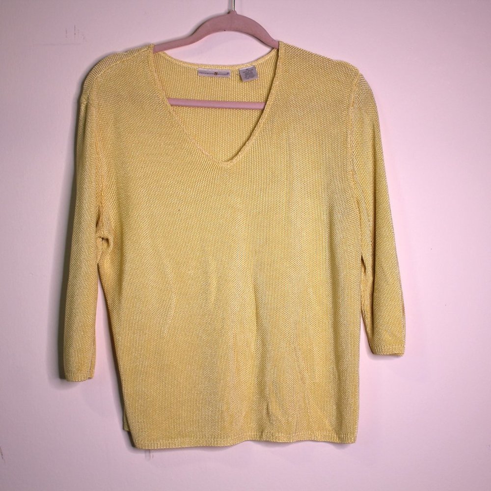 Preswick & Moore 3/4 Sleeve Top